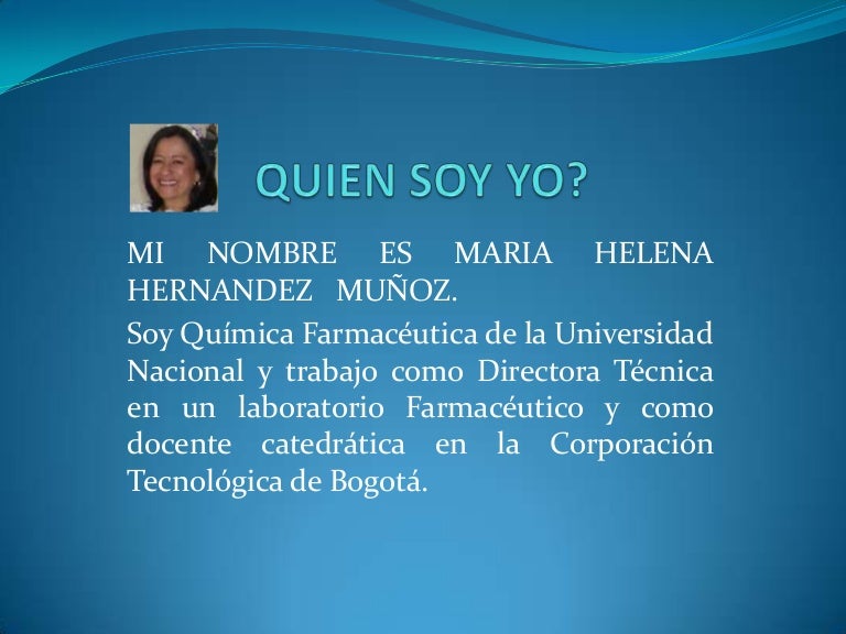Quien soy yo