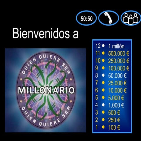 Actividad didáctica: Quiero ser millonario