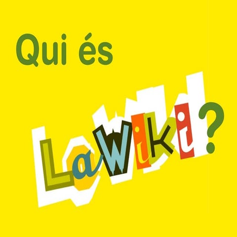 Qui és la wiki? 