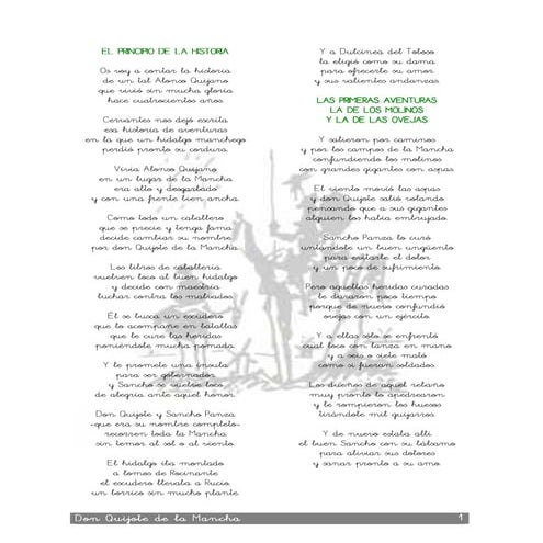 Quijote En Verso