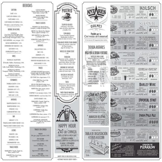 Carta Antares Quilmes - MARZO 2015