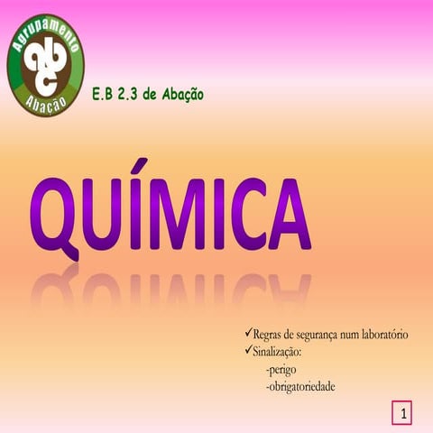 Regras de segurança no laboratório