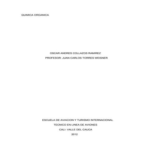 Quimica organica oscar andres