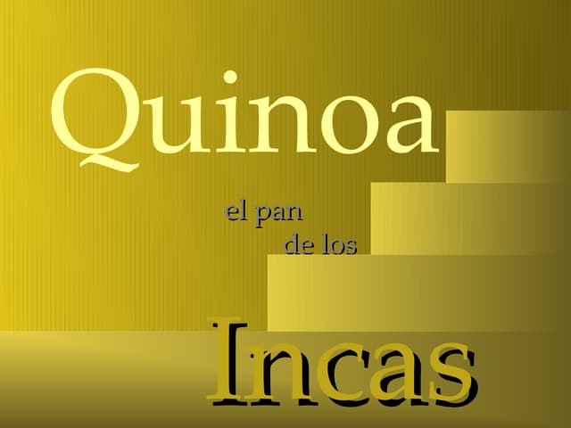 Quinoa y amaranto