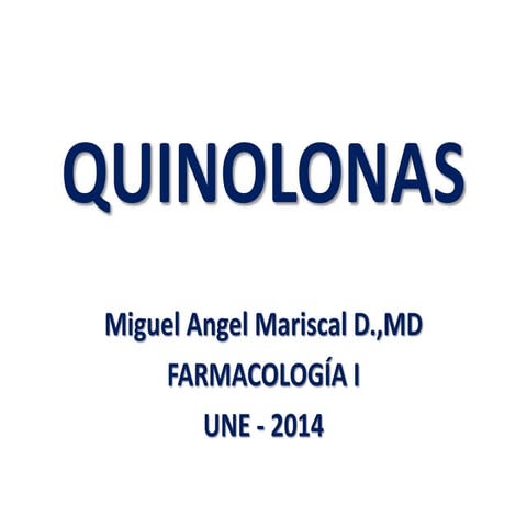 Quinolonas