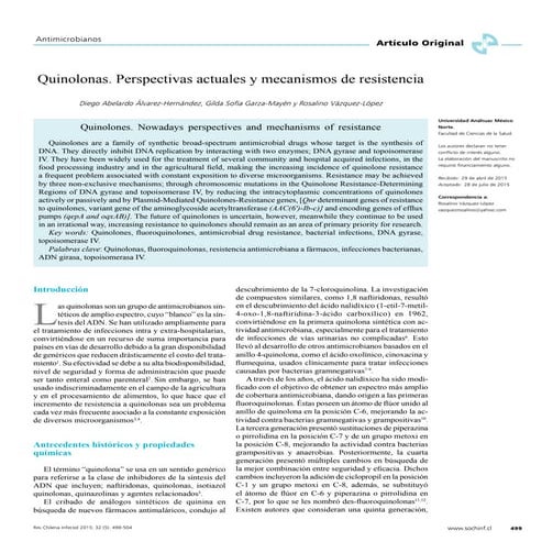 Quinolonas review