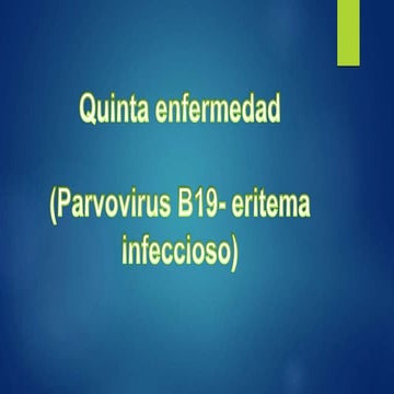 Quinta enfermedad