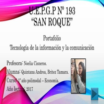 Quintana andrea, britez tamara