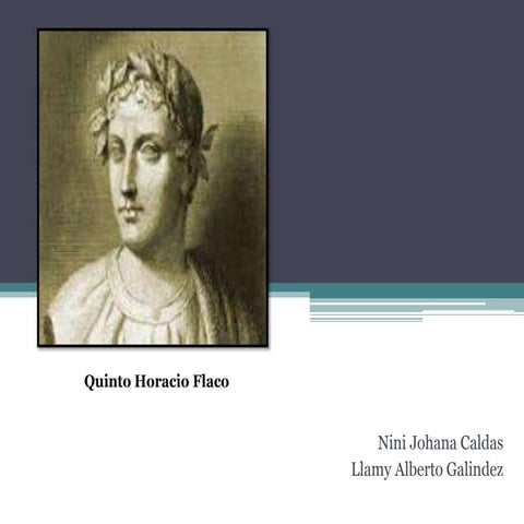 Quinto horacio-flaco