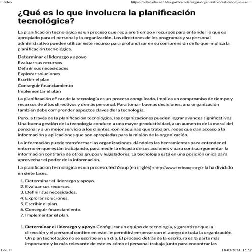 Qué Involucra la Planificación Tecnológica.pdf