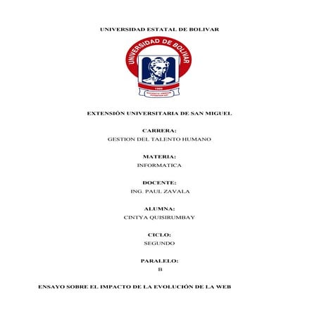 evolucion de la web