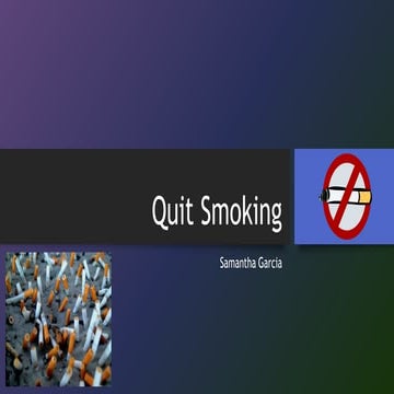 Smoking | PPTX