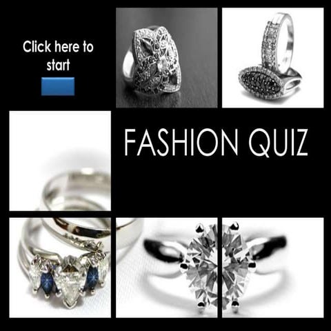 A Fashion Quiz | PPTX