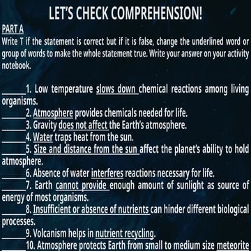Characteristics of Earth Necessary to Support Life.pptx