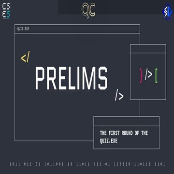 Quiz.exe (Coding Quiz) 2025- 09th October 2025, Quiz Club NITW
