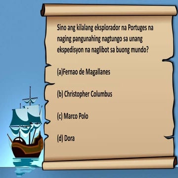 Quiz-Philippine-history, learning of magellan.pptx