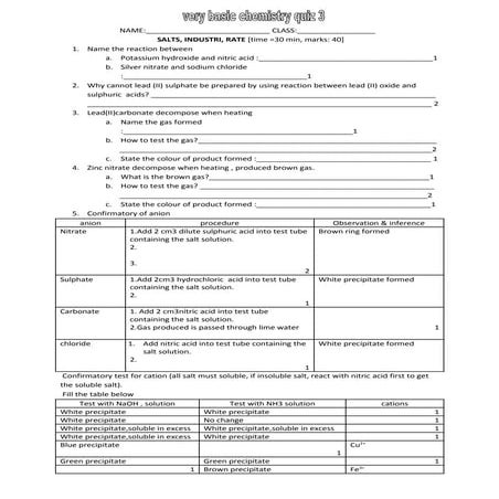 Quiz3with answers  latest 1(salt, industry, rate of rex)