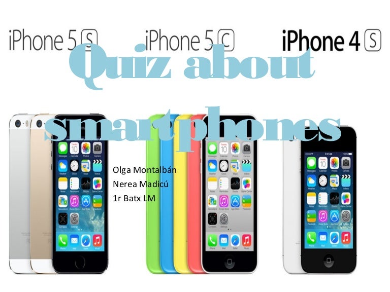 Quiz about smartphones