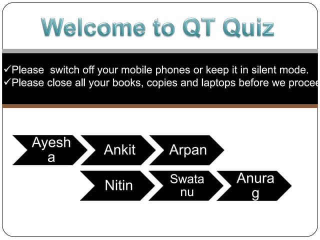 Linear Programming Quiz
