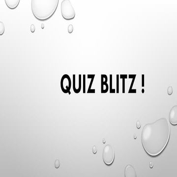 QUIZ BLITZ FOR GRADE NINE SCIENCE!Science.pptx