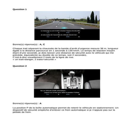 Quiz code route fichier reponses | PDF