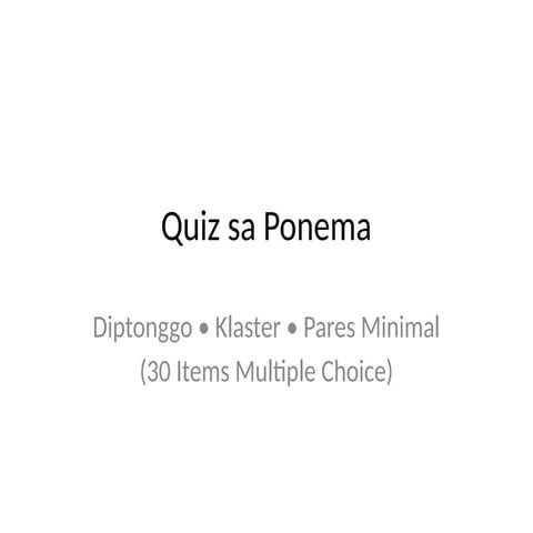 Quiz_Diptonggo_Klaster_ParesMinimal.pptxGrade 9