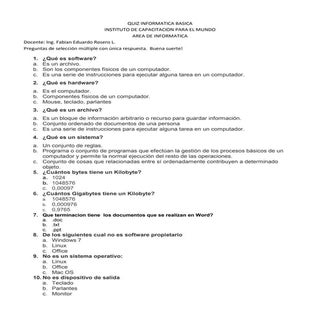 Quiz informatica basica (edwin)
