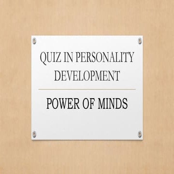 QUIZ IN POWER OF MIND (function of the brain.pptx