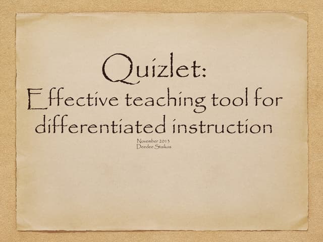 Quizlet