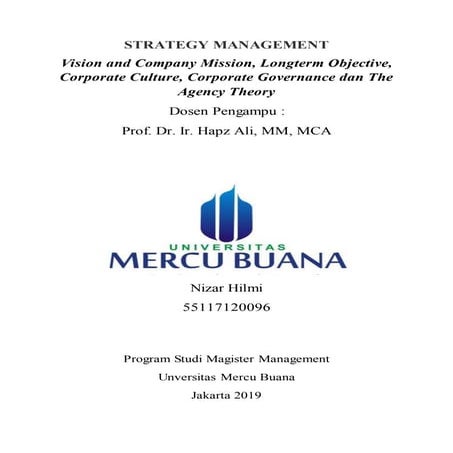 Corporate culture and good corporate governance (gcg) by riki ardoni | PDF