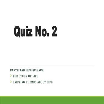 Long Quiz No 2. Earth and Life Sciene.pptx