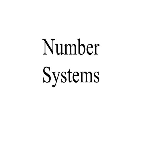 al about NumberSystems& conversion etc.ppt