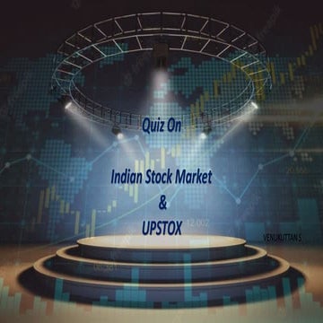 Quiz on Indian Stock Market | PDF