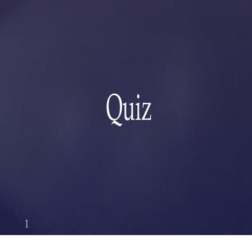 General quiz | PPT