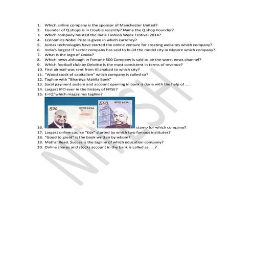 Quiz tata | PDF