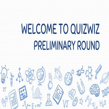 Quizwiz prelims