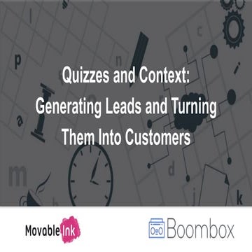 Find More Customers Before Someone Else Does: A Webinar with Boombox and Movable Ink