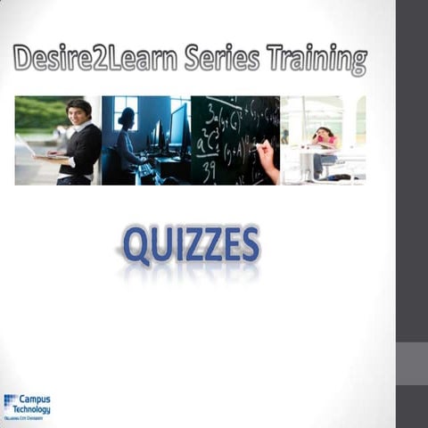 Quizzes training