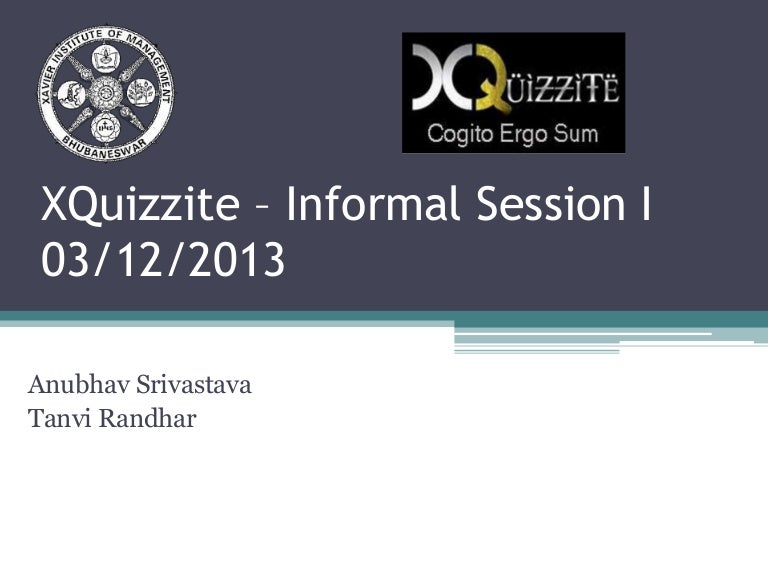 Quizzing League Round 1 Indian And World History Quiz