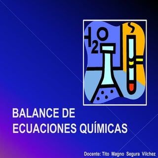 Química general balance de ecuacion...