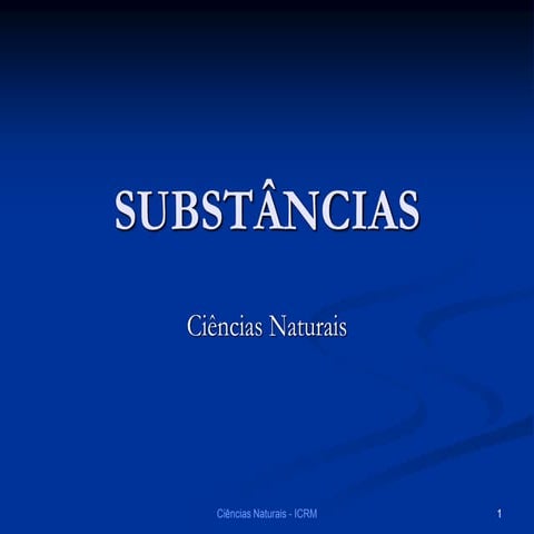 Química substâncias  prof Ivanise Meyer