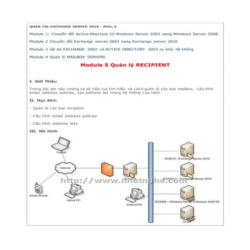 Quản trị exchange server 2010 phan 5