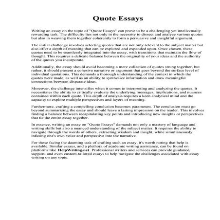 Quote Essays.pdf