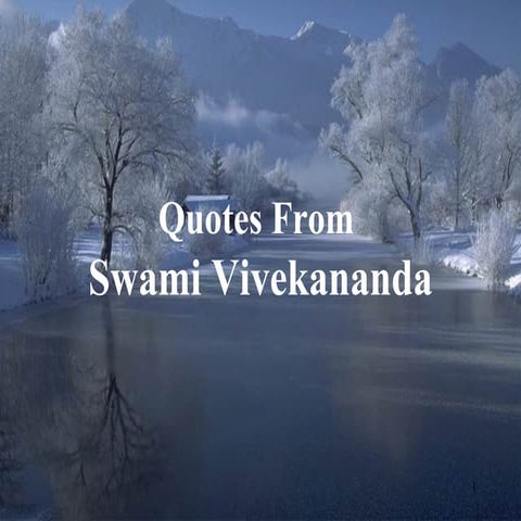 Quotes of Swami Vivekananda