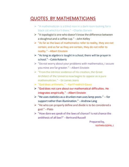 BEAUTY OF MATHS | PPTX