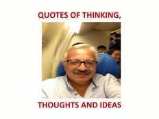 Quotes of Thinking,Thoughts and Ideas