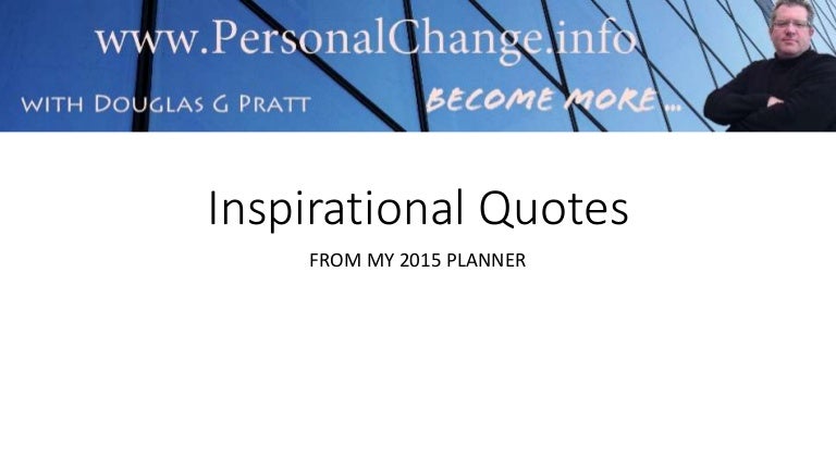 Inspirational Quotes