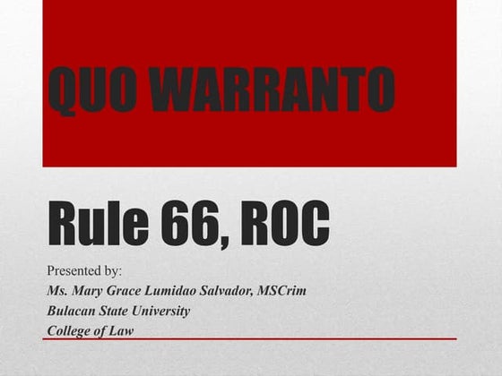 Rules on Civil Procedure Rule 65 Certiorari | PDF