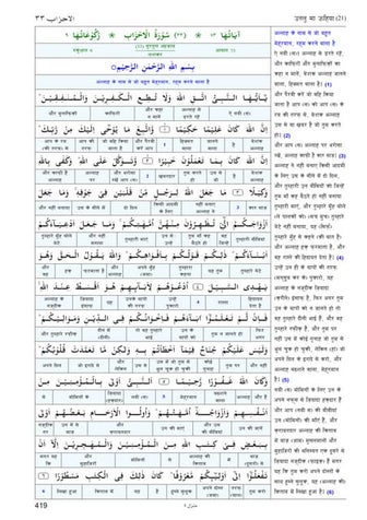 Quran Surah 11 ﴾هود﴿ Hud (हूद) Hindi Translation (हिंदी अनुवाद) | Word