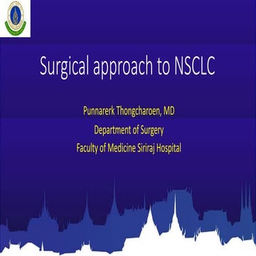 Surgical Approach to Non Small Cell Lung Cancer